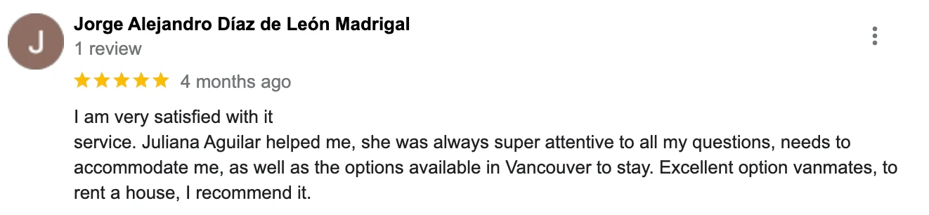 vanmates accommodation student housing review